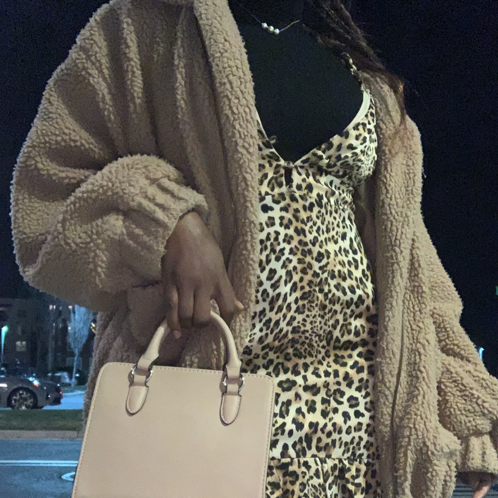 PrettyLittleThing Oversized Teddy Coat